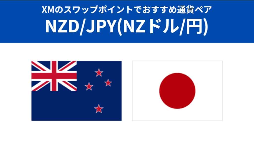 スワップポイントでおすすめ通貨②NZDJPY（ニュージーランドドル/円）