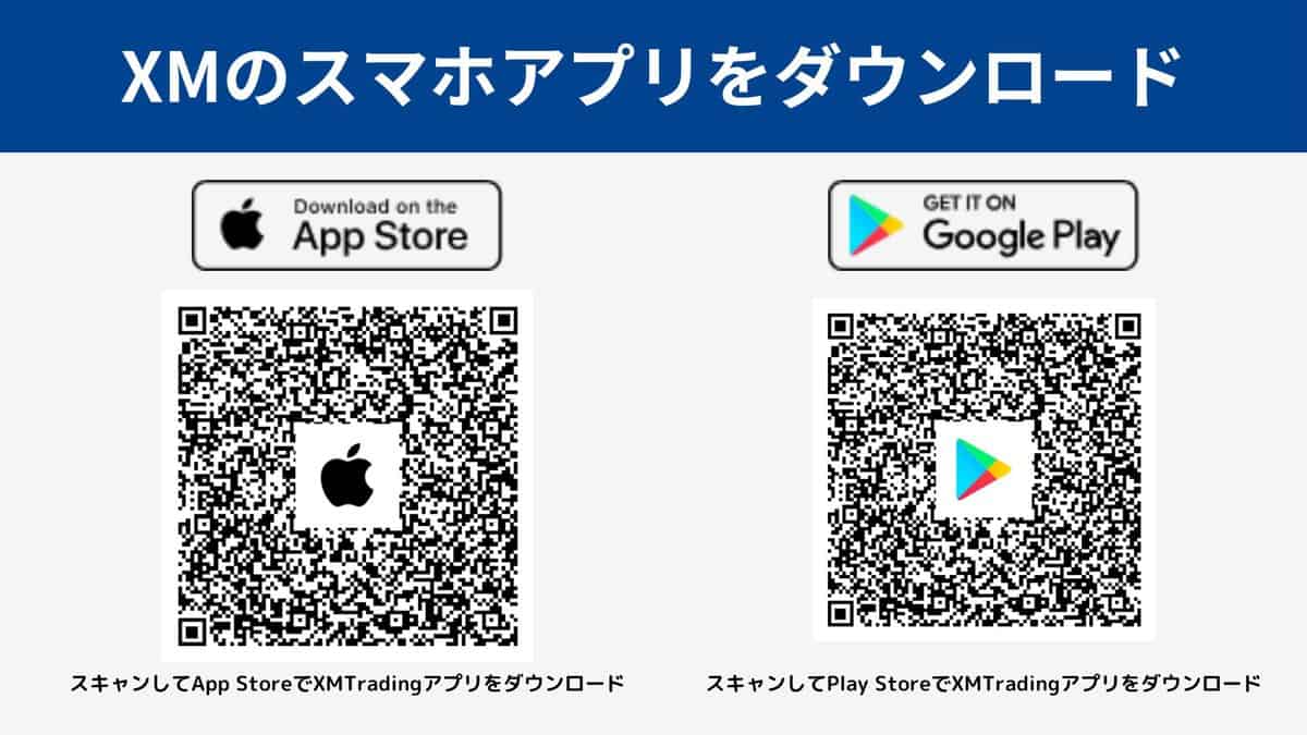 XMTradingスマホアプリ｜ダウンロード方法