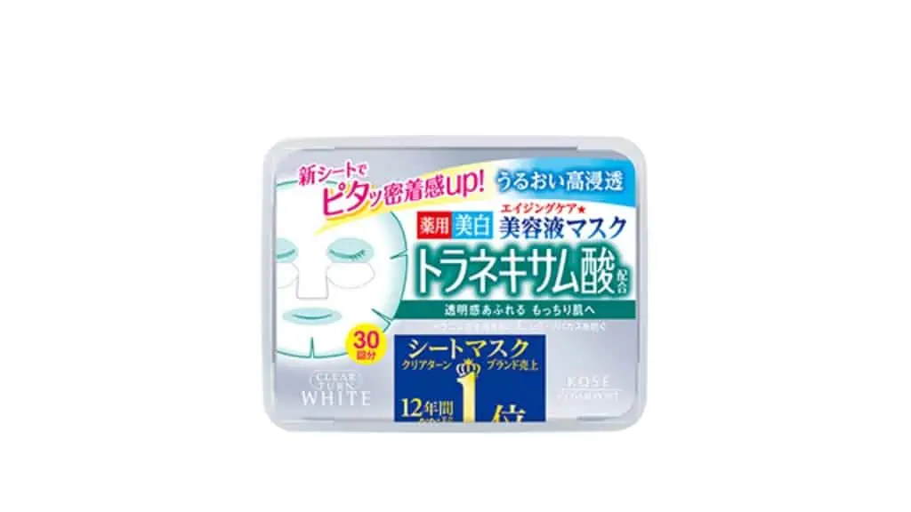 【商品画像】クリアターンエッセンスマスク(トラネキサム酸)